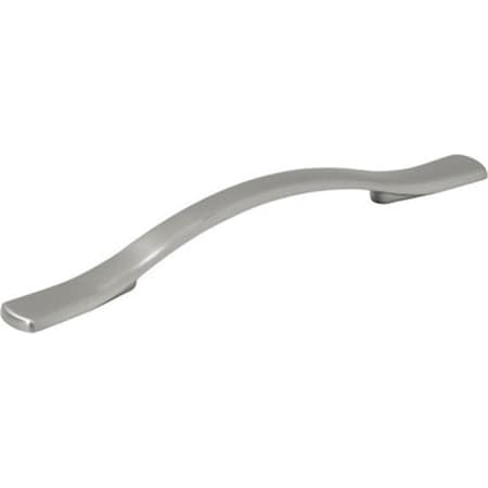 Hd Euro-Contemporary 128 mm.- Bow Pull- Satin Nickel BWP2165 SN